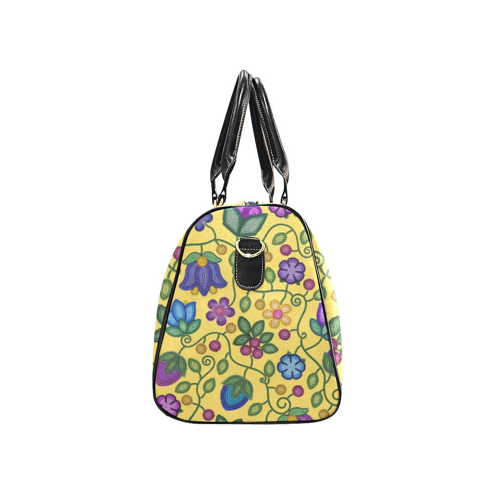 Bloom Uplift Yellow Waterproof Travel Bag/Small
