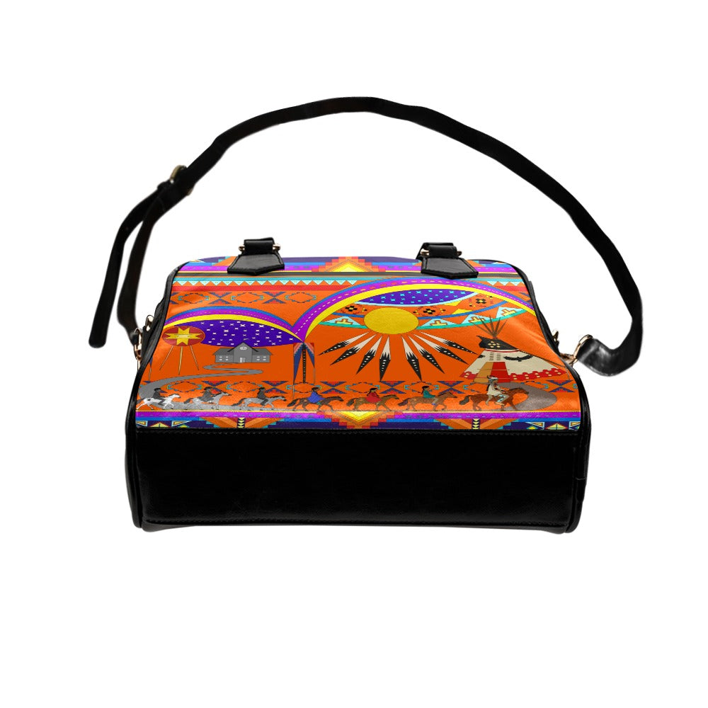 Seven Generations Medicine Shoulder Handbag