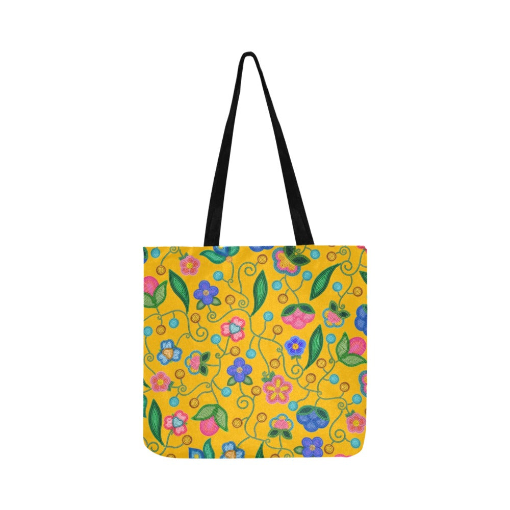 Skyberry Serenade Yellow Reusable Shopping Bag (Two sides)