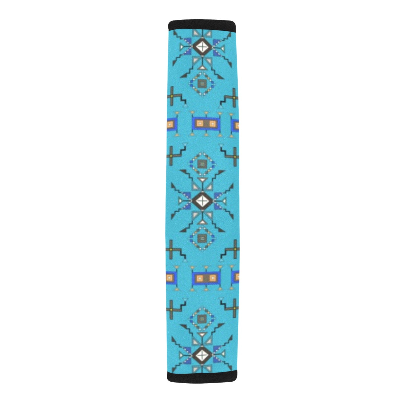 Eagle Strike Blue Car Seat Belt Cover 7''x12.6'' (Pack of 2)