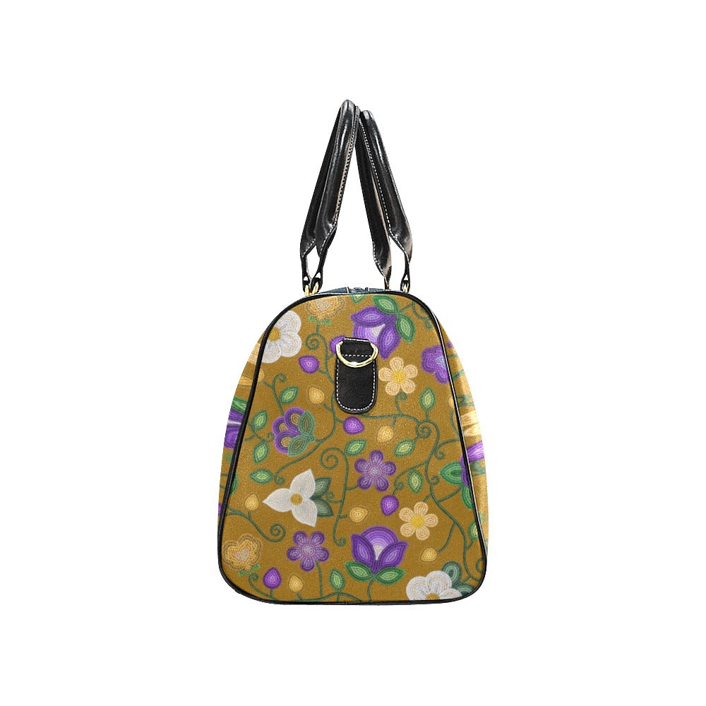 Midnight Moss Bloom Toffee Waterproof Travel Bag/Small