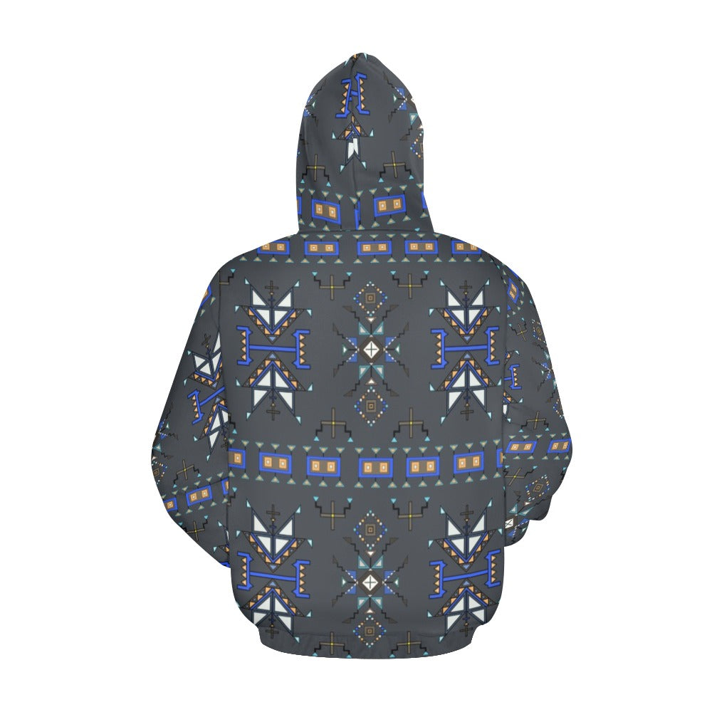 Eagle Strike Gray Hoodie for Men (USA Size)