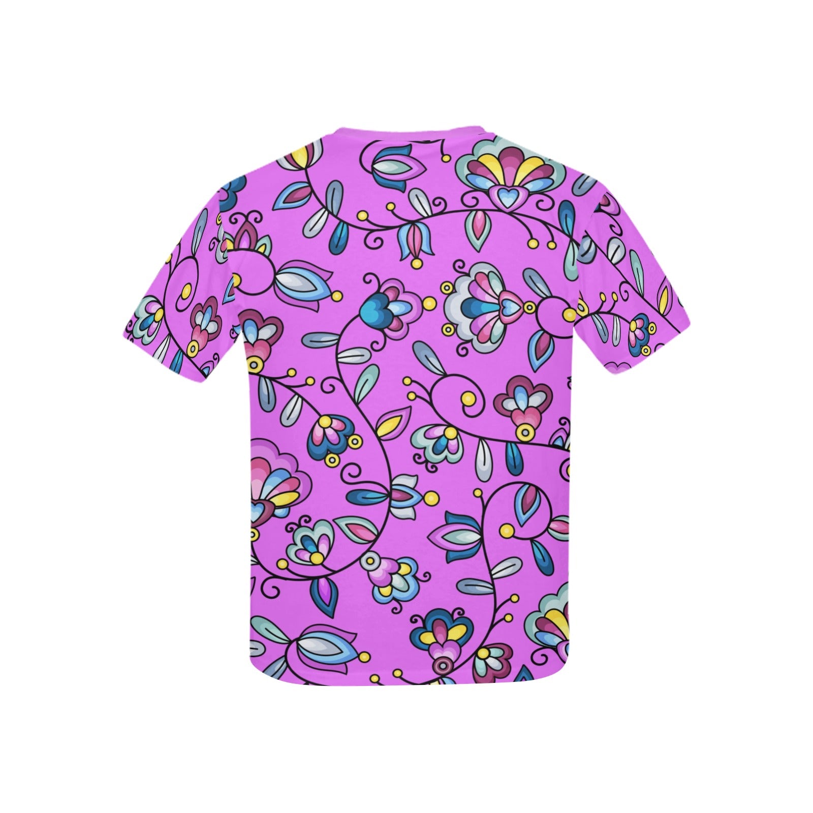 Autumn Bundle Blessing Purple Kids' T-shirt (USA Size)