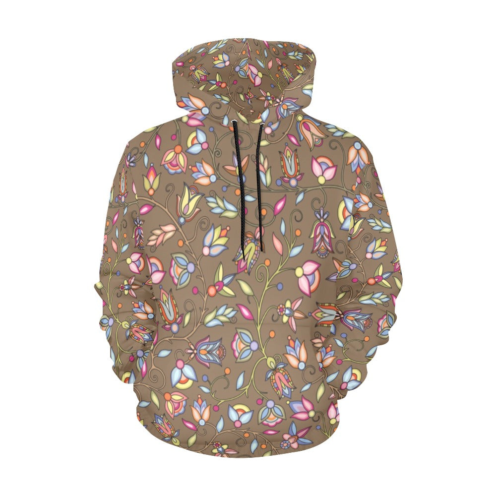 Buffalo Bloom Earth Song Hoodie for Men (USA Size)
