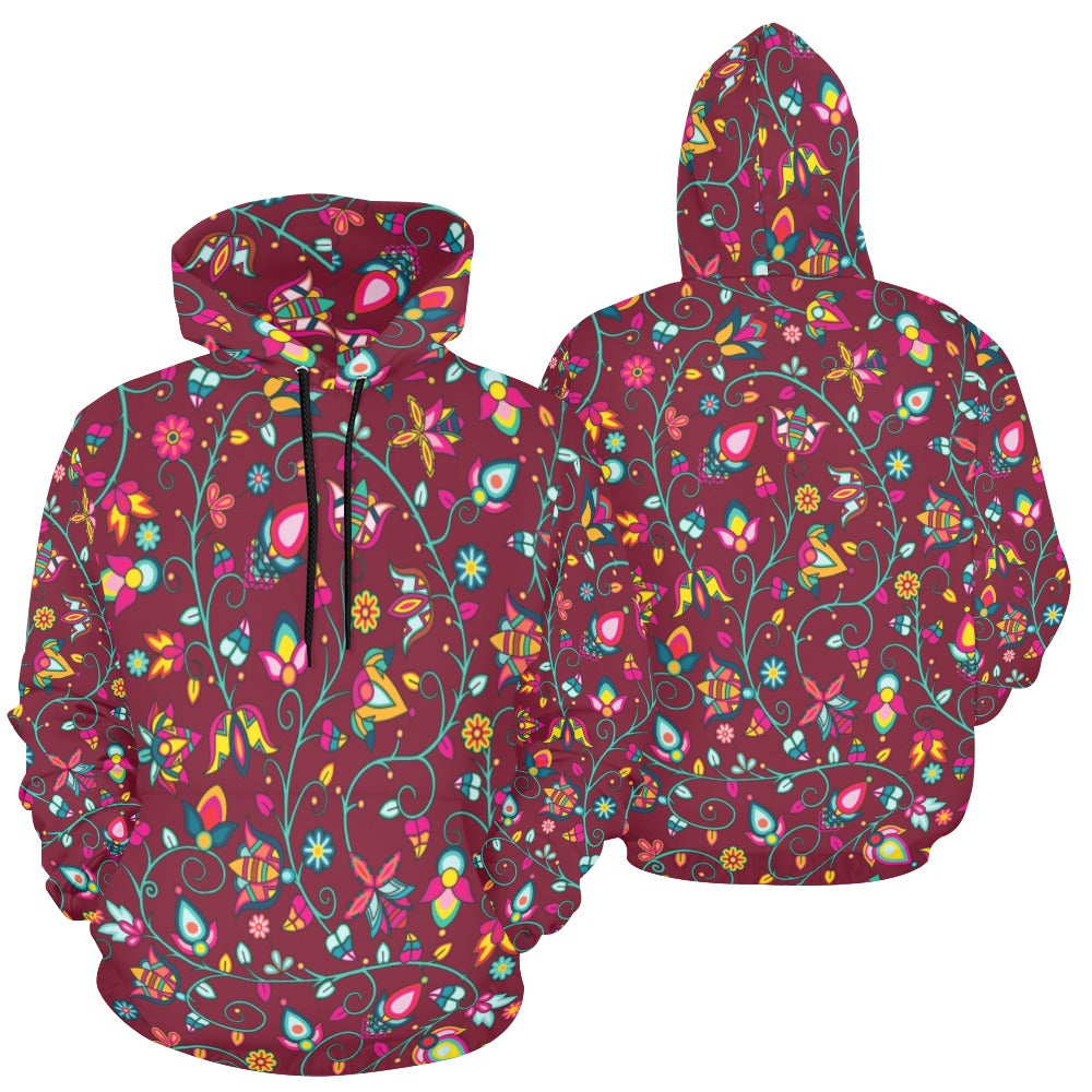 Thorny Path Cranberry Hoodie for Women (USA Size)