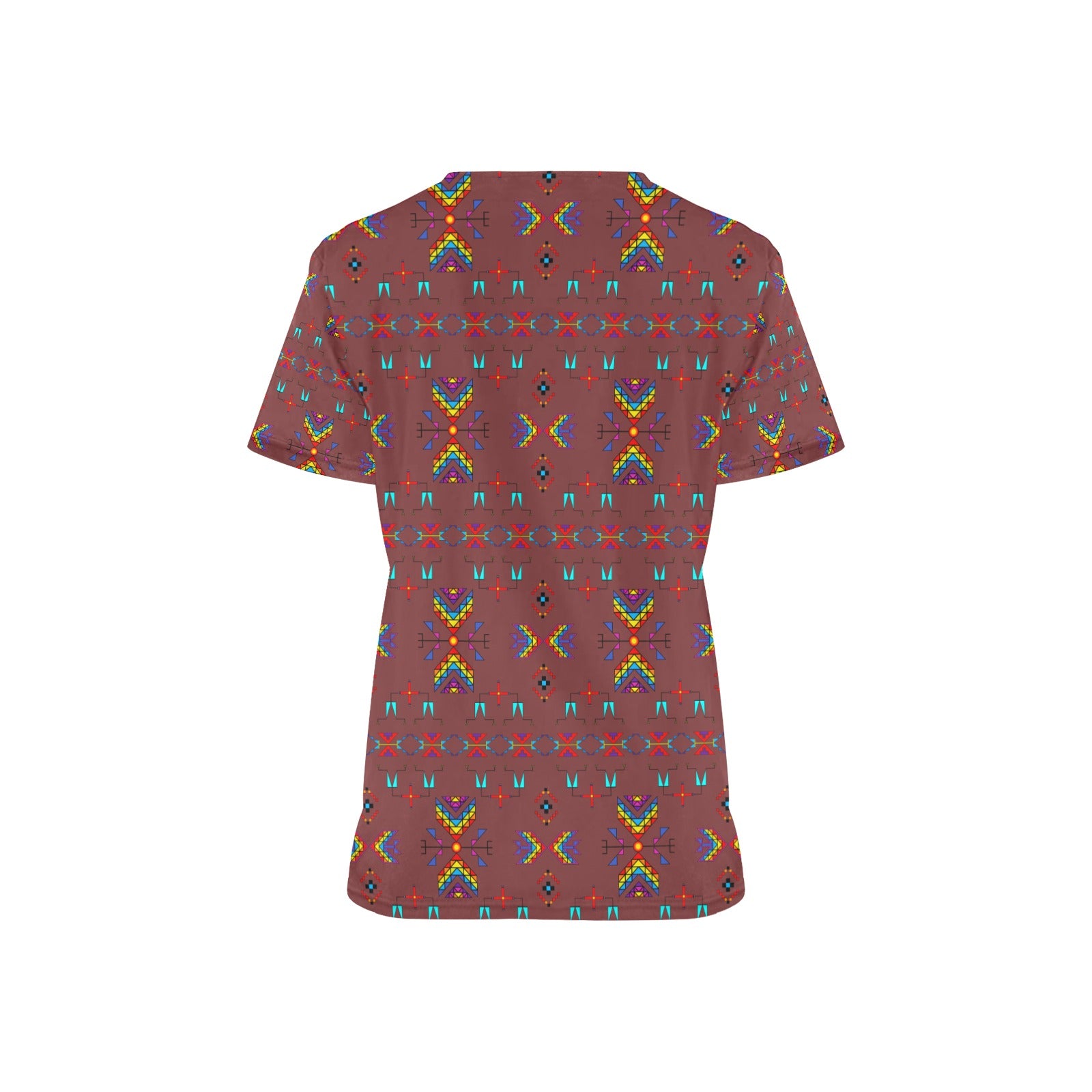 Rainy Chief Rainbow Earth Clay Scrub Top