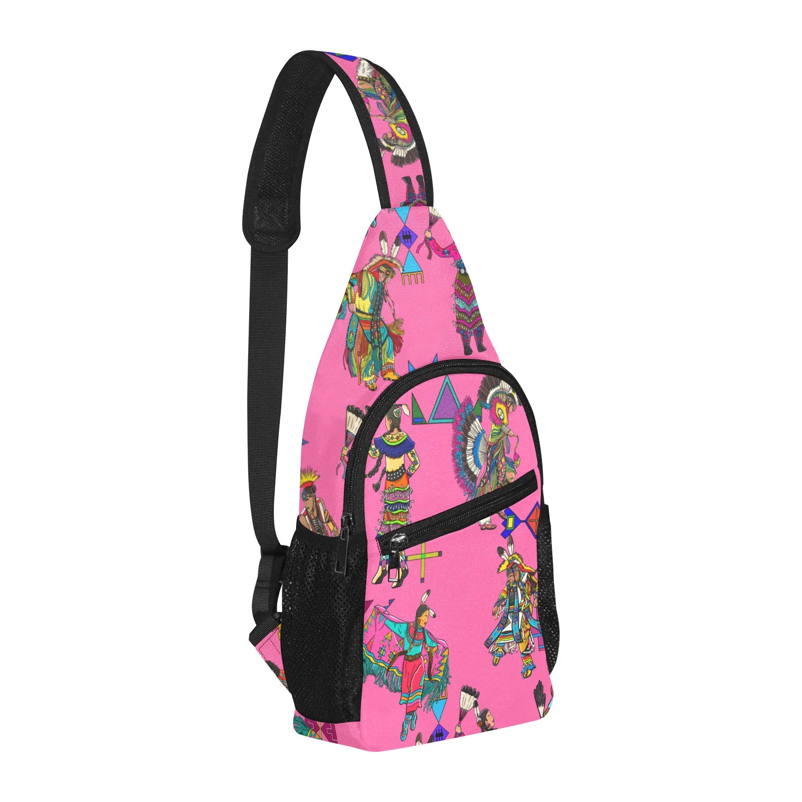 Grand Entry Dancer Pink Chest Bag