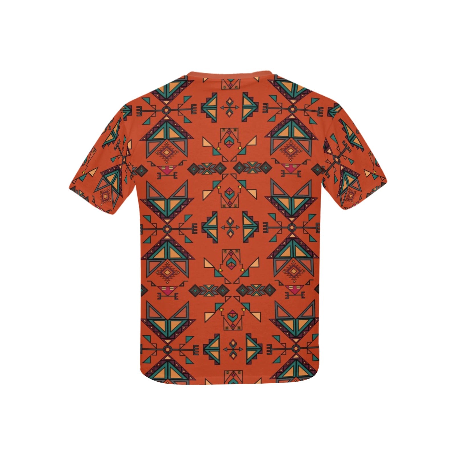 Arrow dawn Fabric Orange Kids' T-shirt (USA Size)