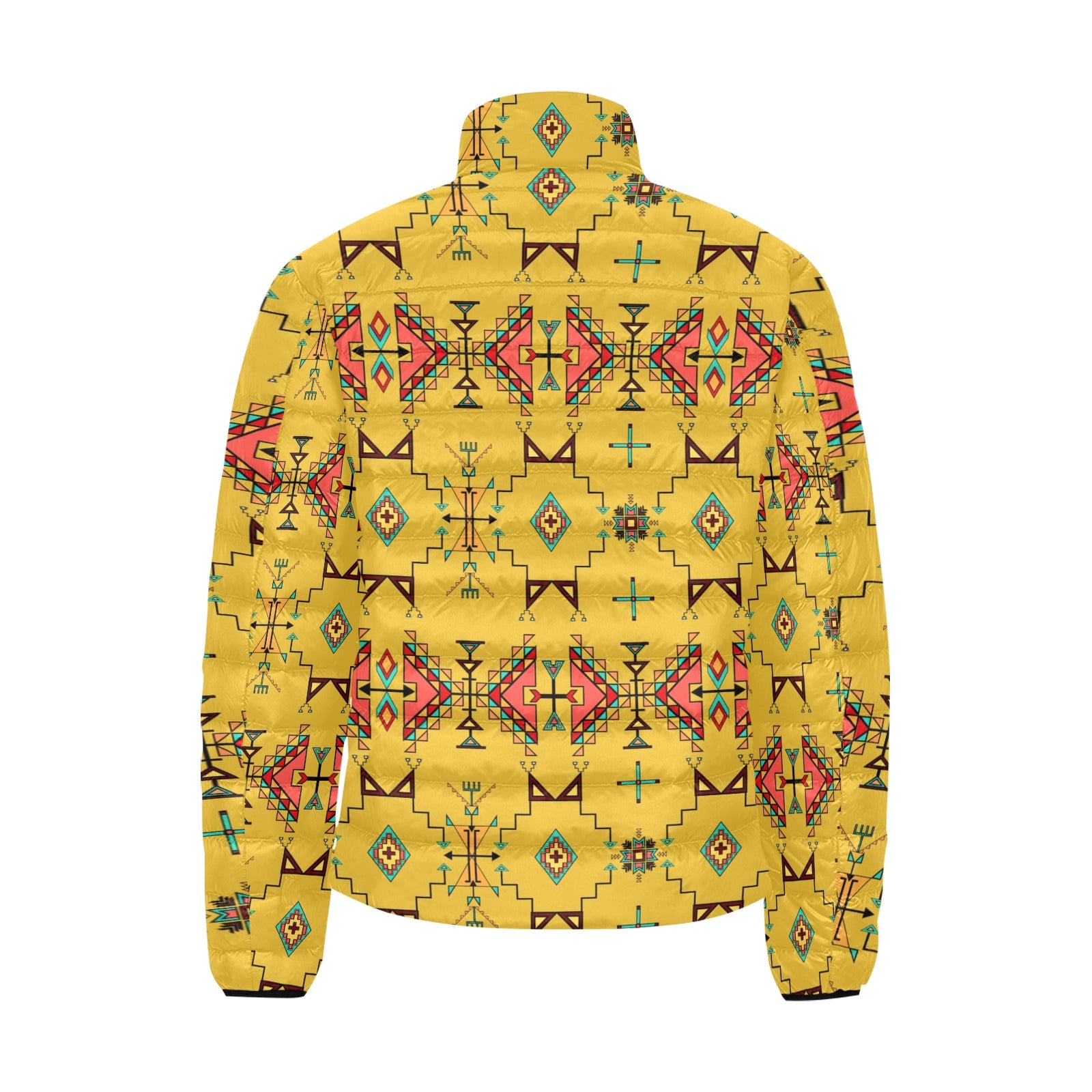 Thunder Flight Yellow Men's Padded Jacket