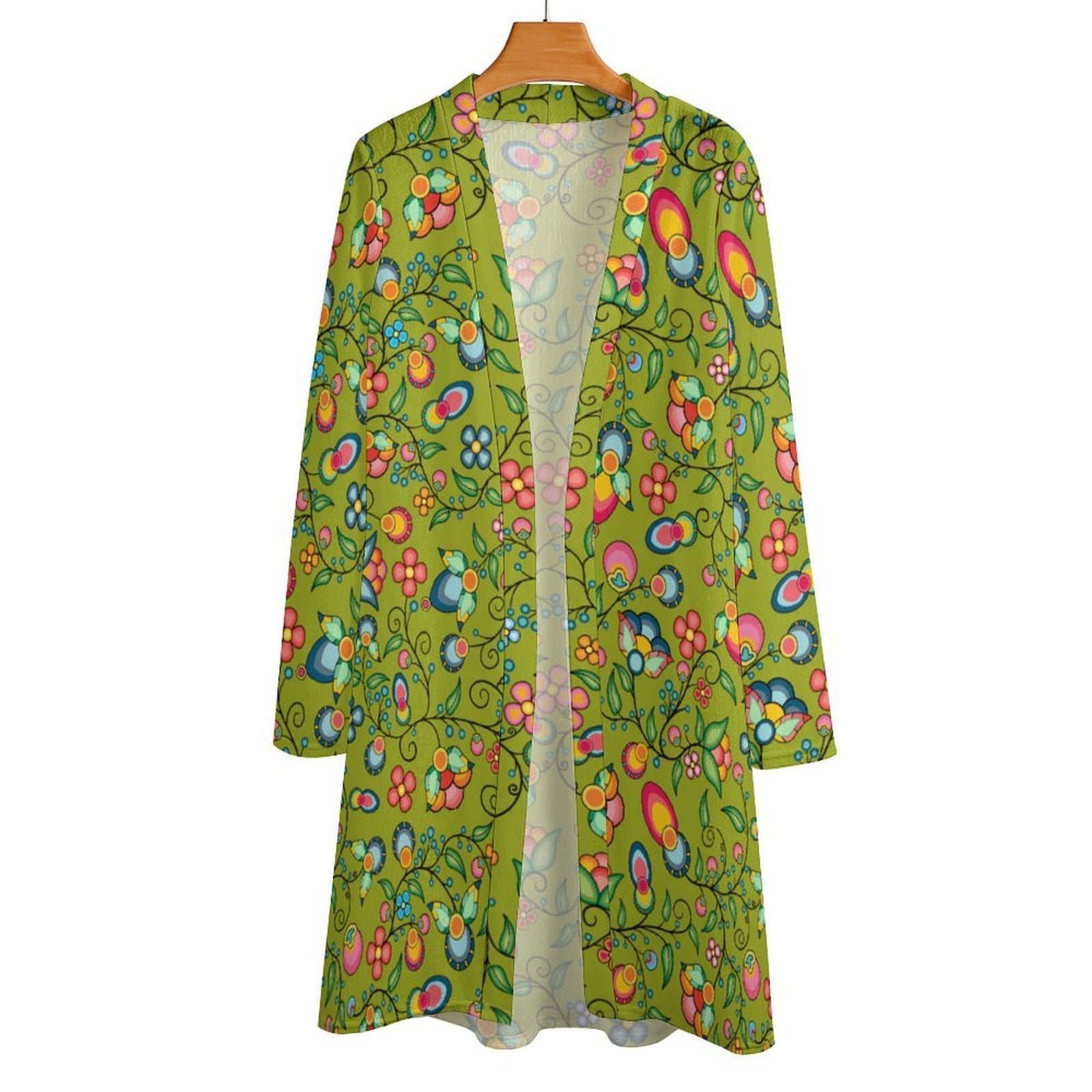 Floral Bounty Sweetgrass Cardigan