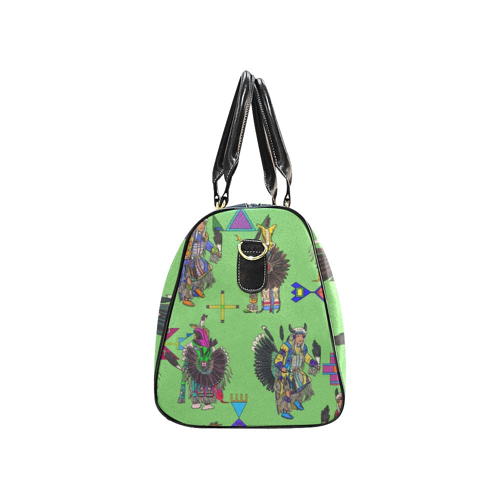 Men's Tradish Dancers Grass Waterproof Travel Bag/Small