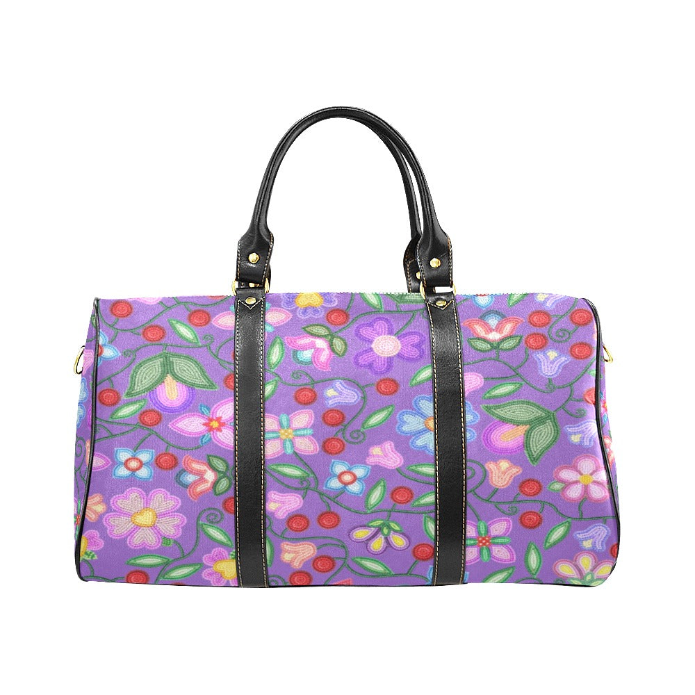 Petal Harmony Lavender Waterproof Travel Bag/Small