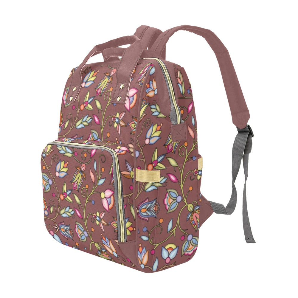 Buffalo Bloom Clay Multi-Function Diaper Backpack/Diaper Bag