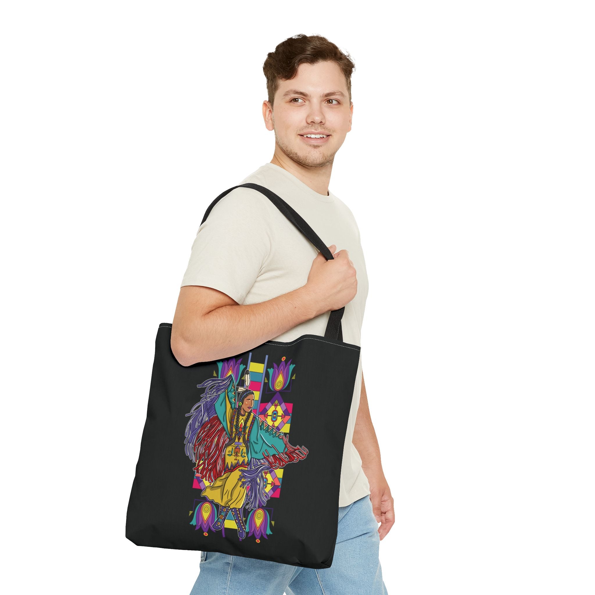 Fancy Dancer Trans BG 2 Tote Bag