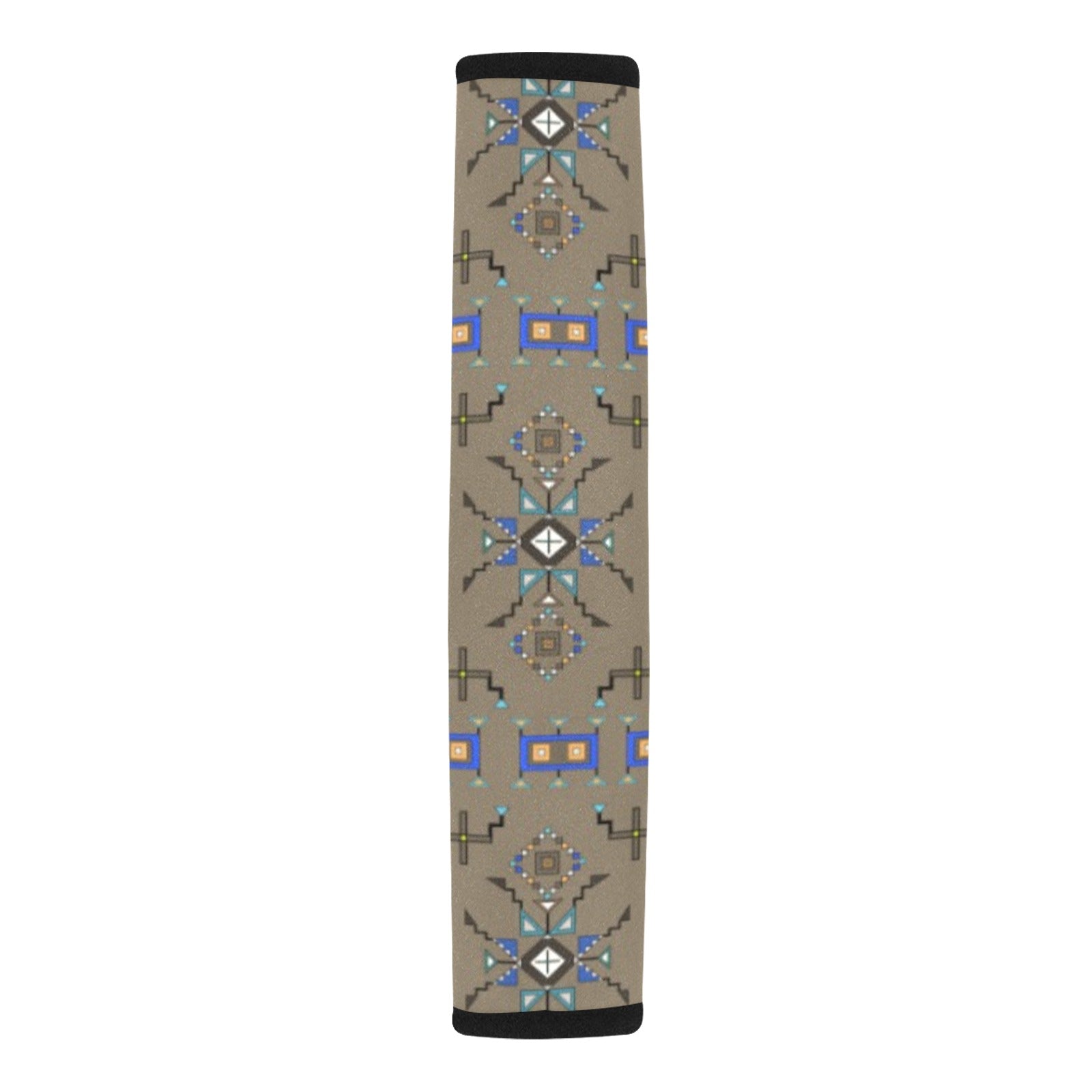 Eagle Strike Brown Car Seat Belt Cover 7''x12.6'' (Pack of 2)