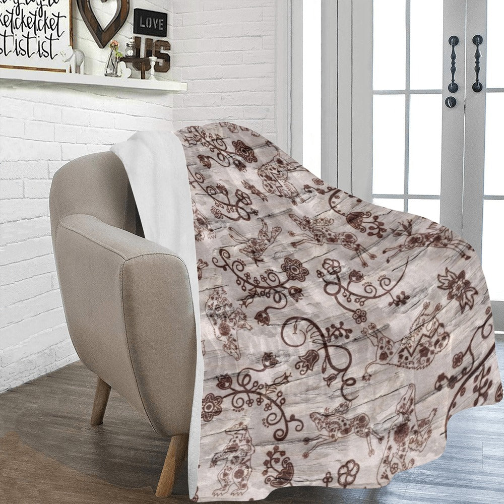 Forest Medley Ultra-Soft Micro Fleece Blanket 60"x80"
