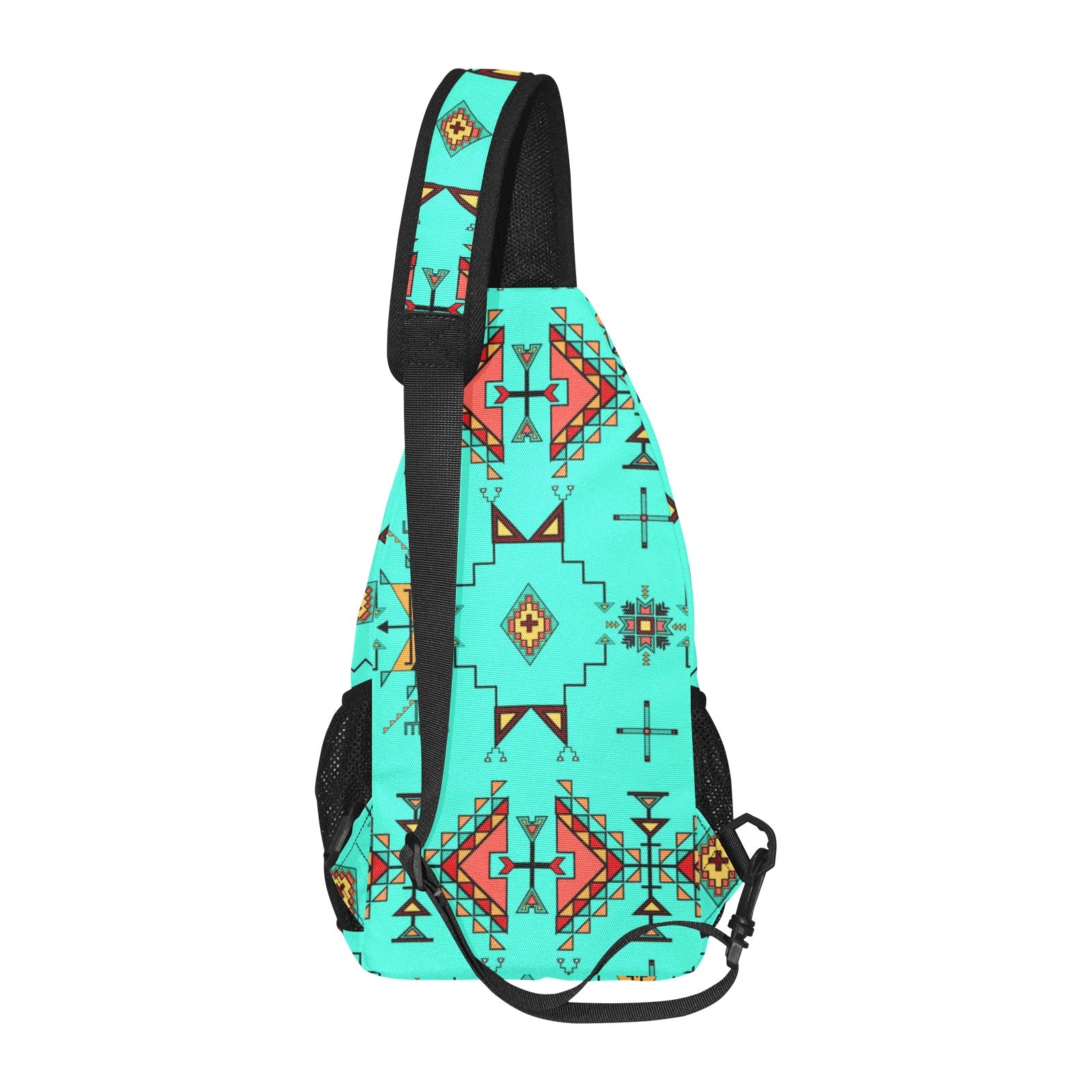 Thunder Flight Turquoise Chest Bag