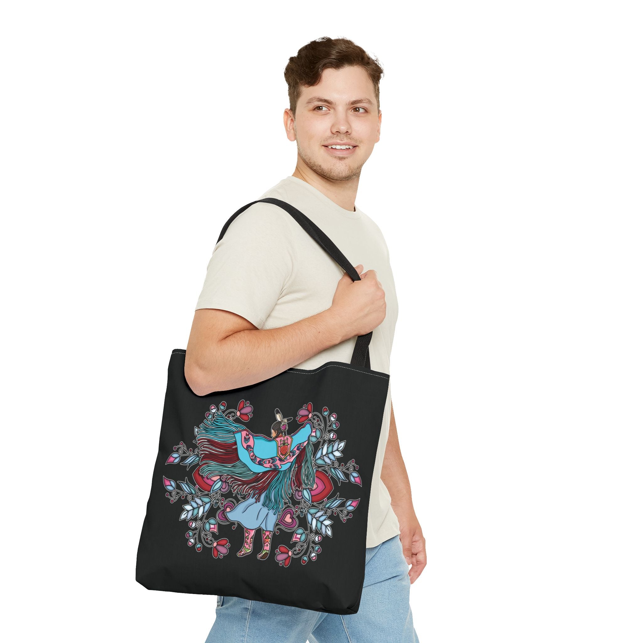 Fancy Dancer Trans BG 4 Tote Bag