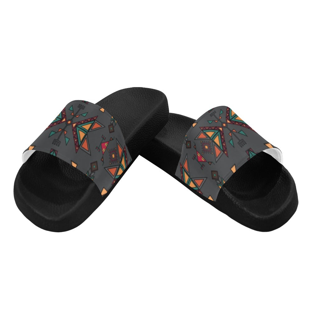 Arrow dawn Gray Men's Slide Sandals