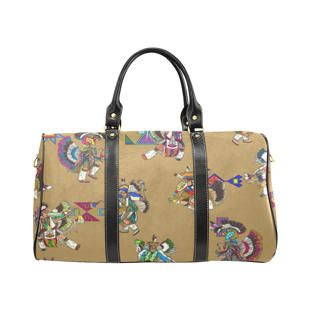 Men's Fancy Dancers Earth Waterproof Travel Bag/Small