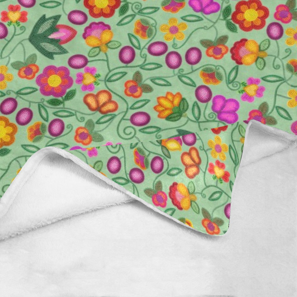 Boreal Bounty Green Ultra-Soft Micro Fleece Blanket 50"x60"