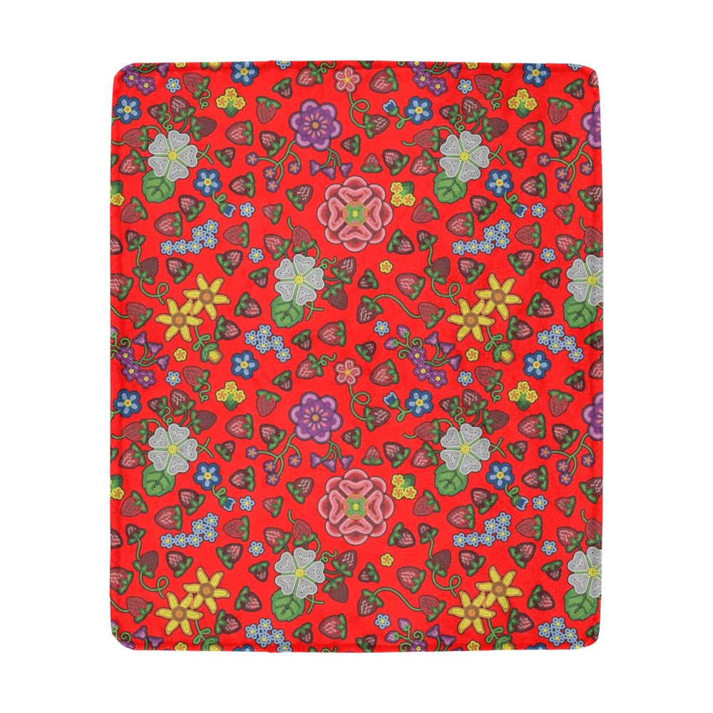 Berry Pop Fire Ultra-Soft Micro Fleece Blanket 50"x60"