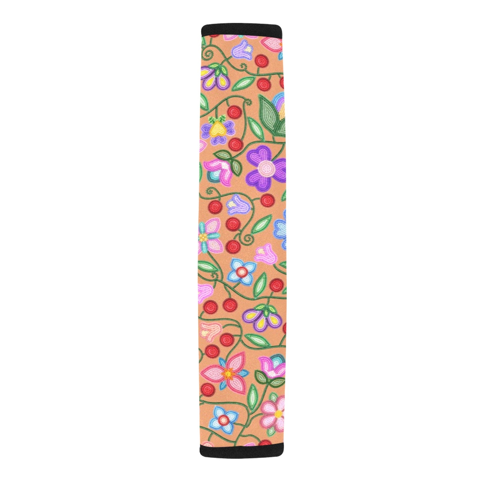 Petal Harmony Terracotta Car Seat Belt Cover 7''x12.6'' (Pack of 2)