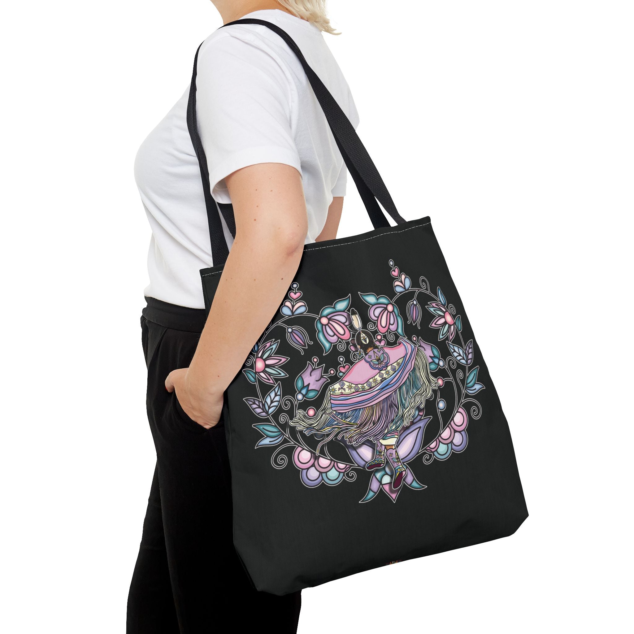 Fancy Dancer Trans BG 5 Tote Bag