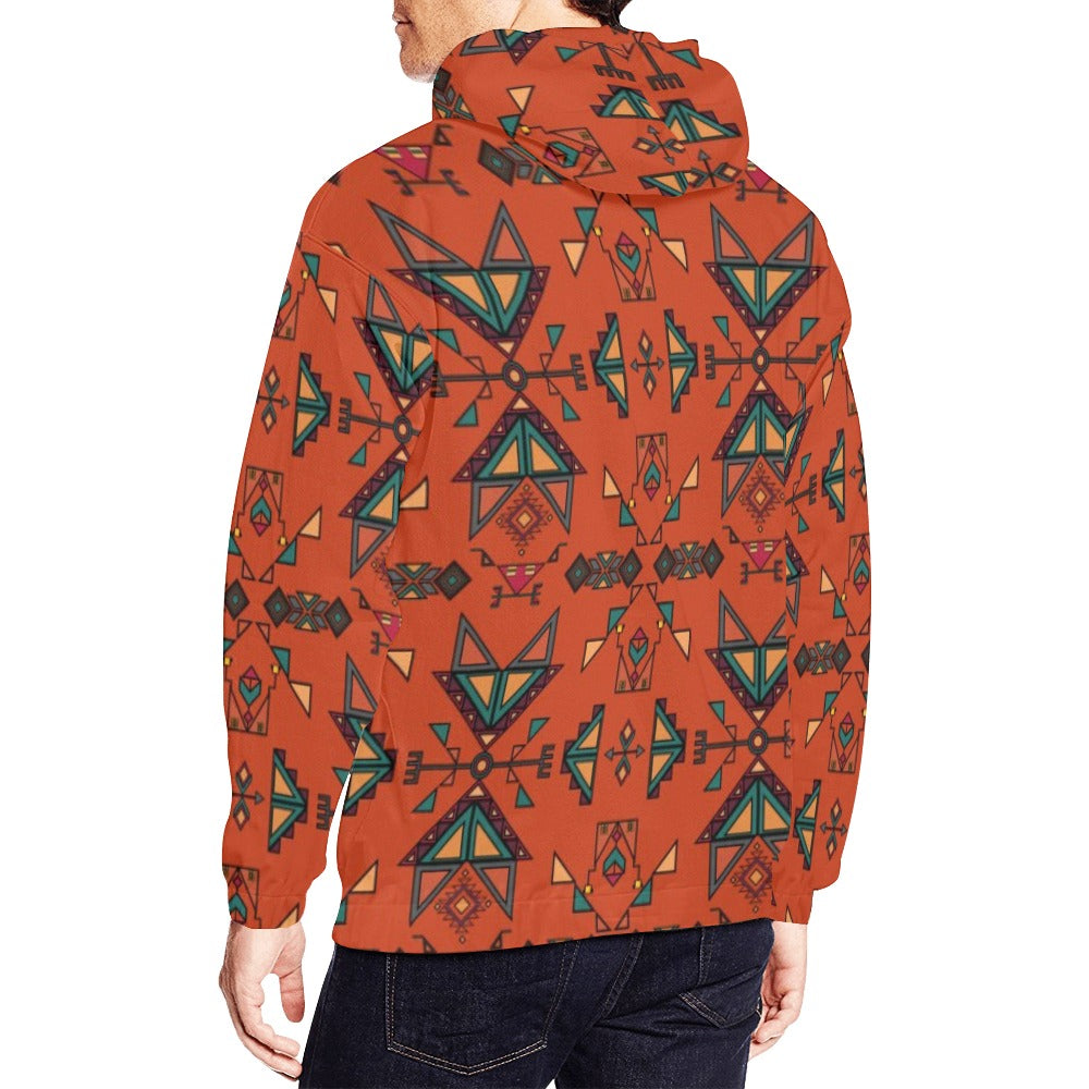 Arrow Dawn Orange Hoodie for Men (USA Size)