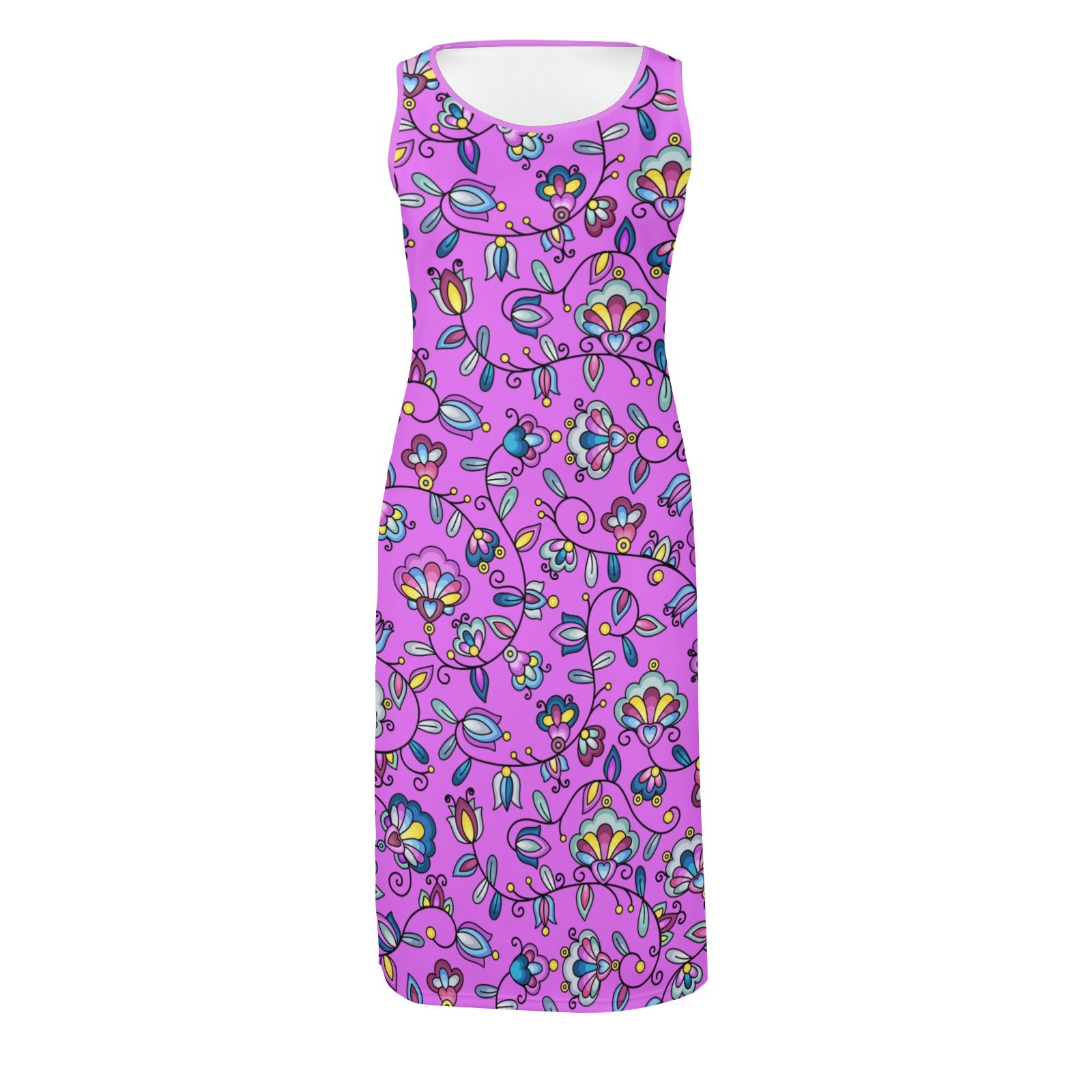 Autumn Bundle Blessing Purple Phaedra Sleeveless Open Fork Long Dress