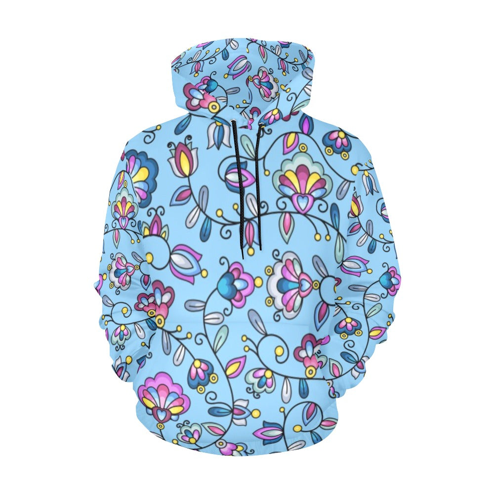 Autumn Bundle Blessing Blue Hoodie for Men (USA Size)