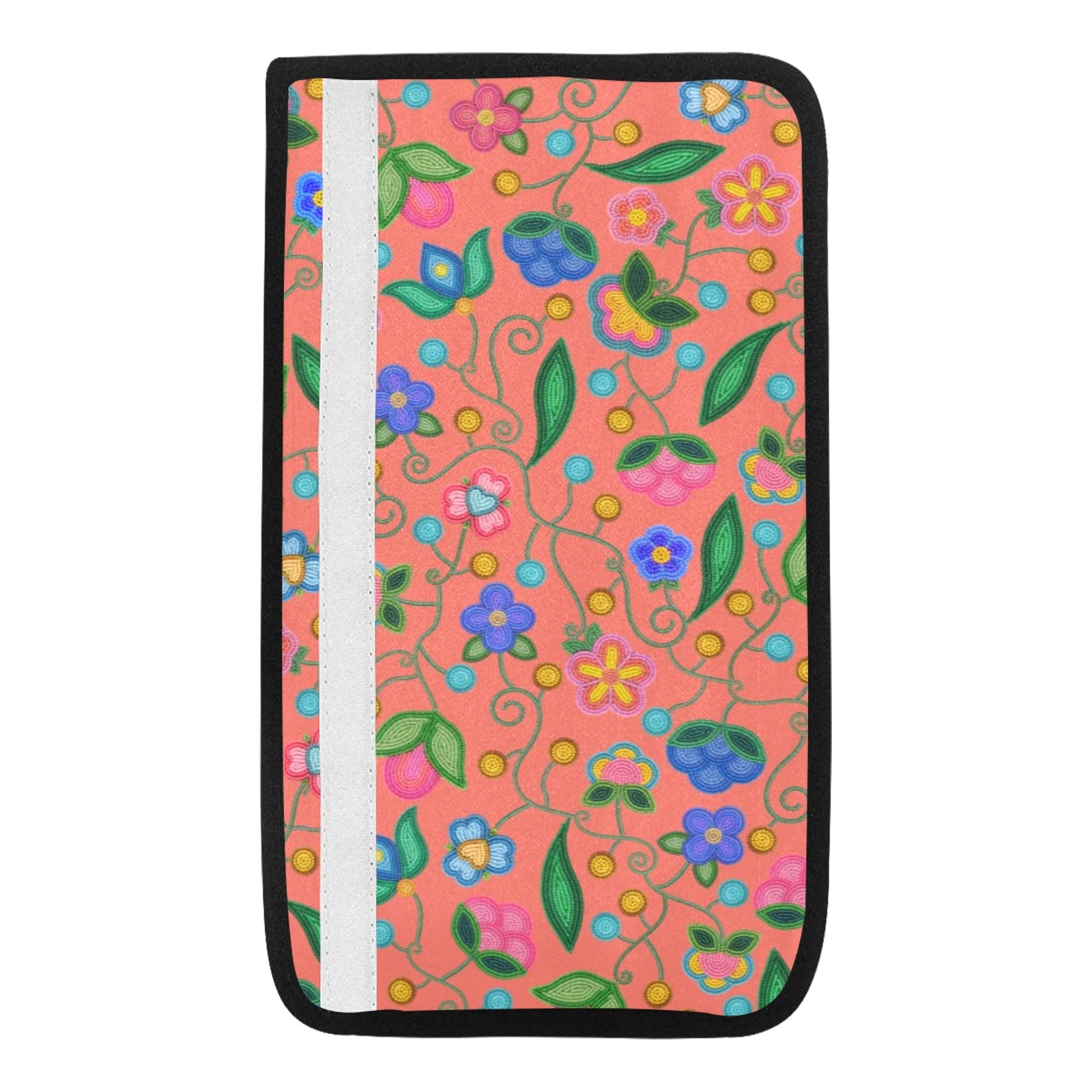 Skyberry Serenade Peach Car Seat Belt Cover 7''x12.6'' (Pack of 2)