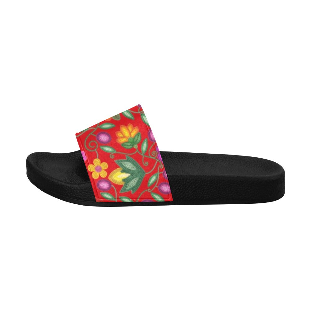 Boreal Bounty Red Women's Slide Sandals
