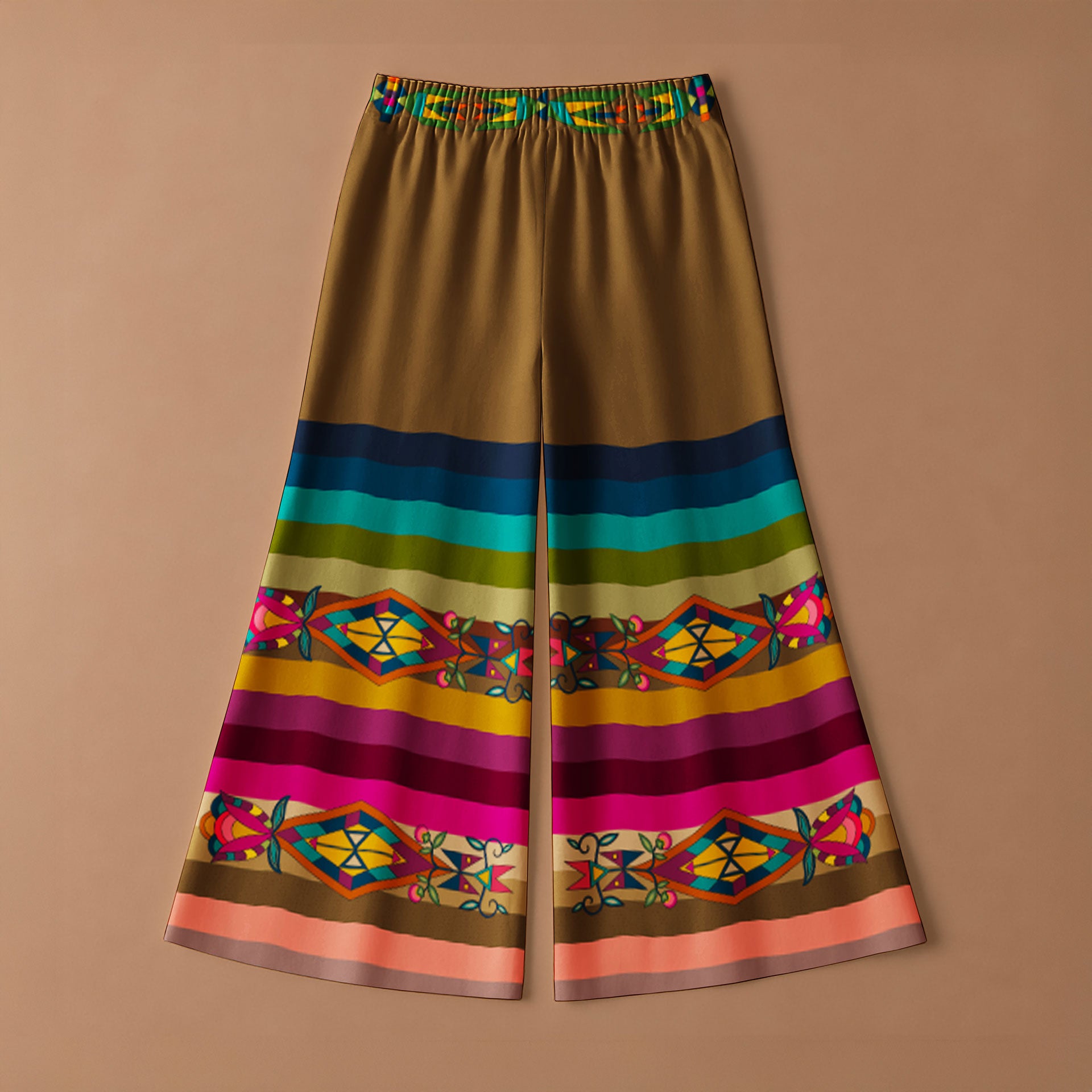 Whispering Leaves Ribbon Pants