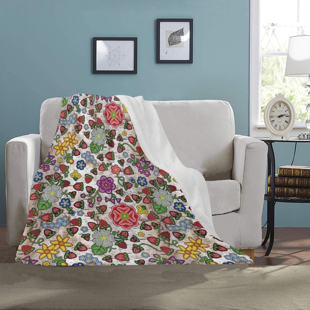 Berry Pop Br Bark Ultra-Soft Micro Fleece Blanket 40"x50"