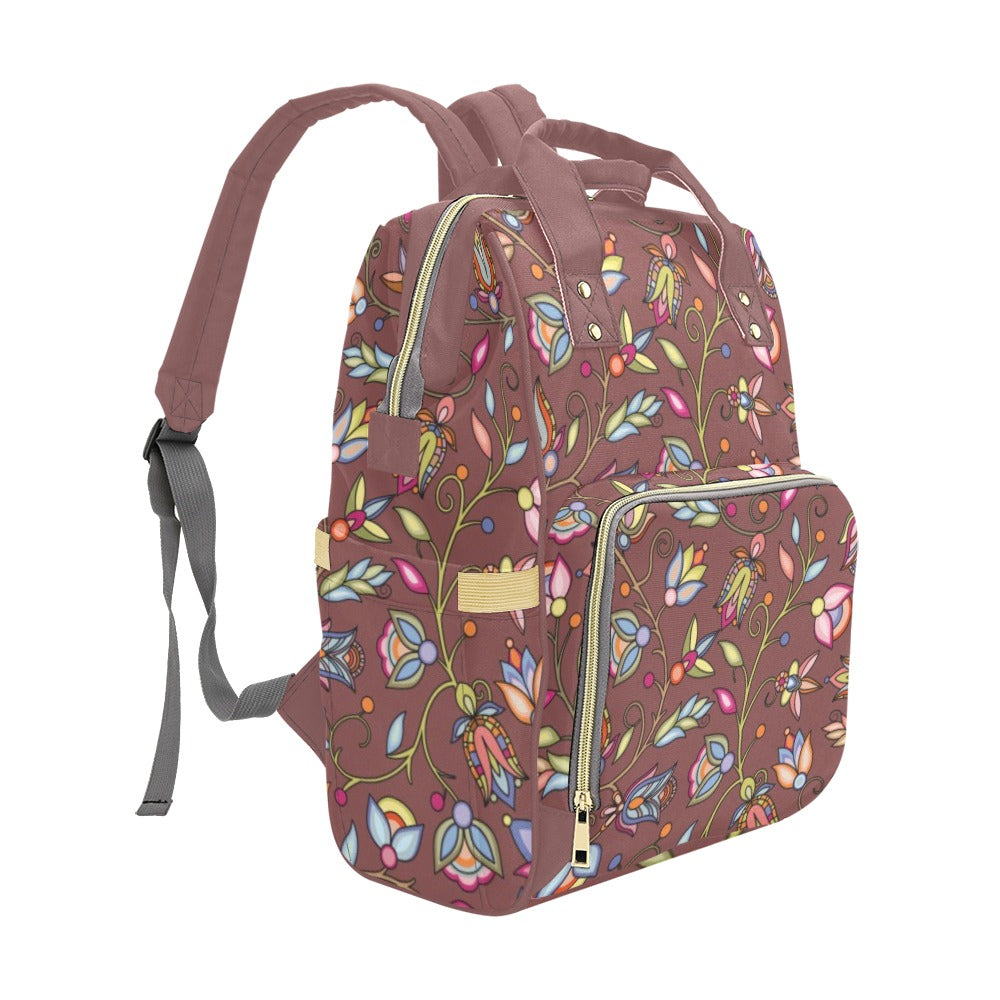 Buffalo Bloom Clay Multi-Function Diaper Backpack/Diaper Bag