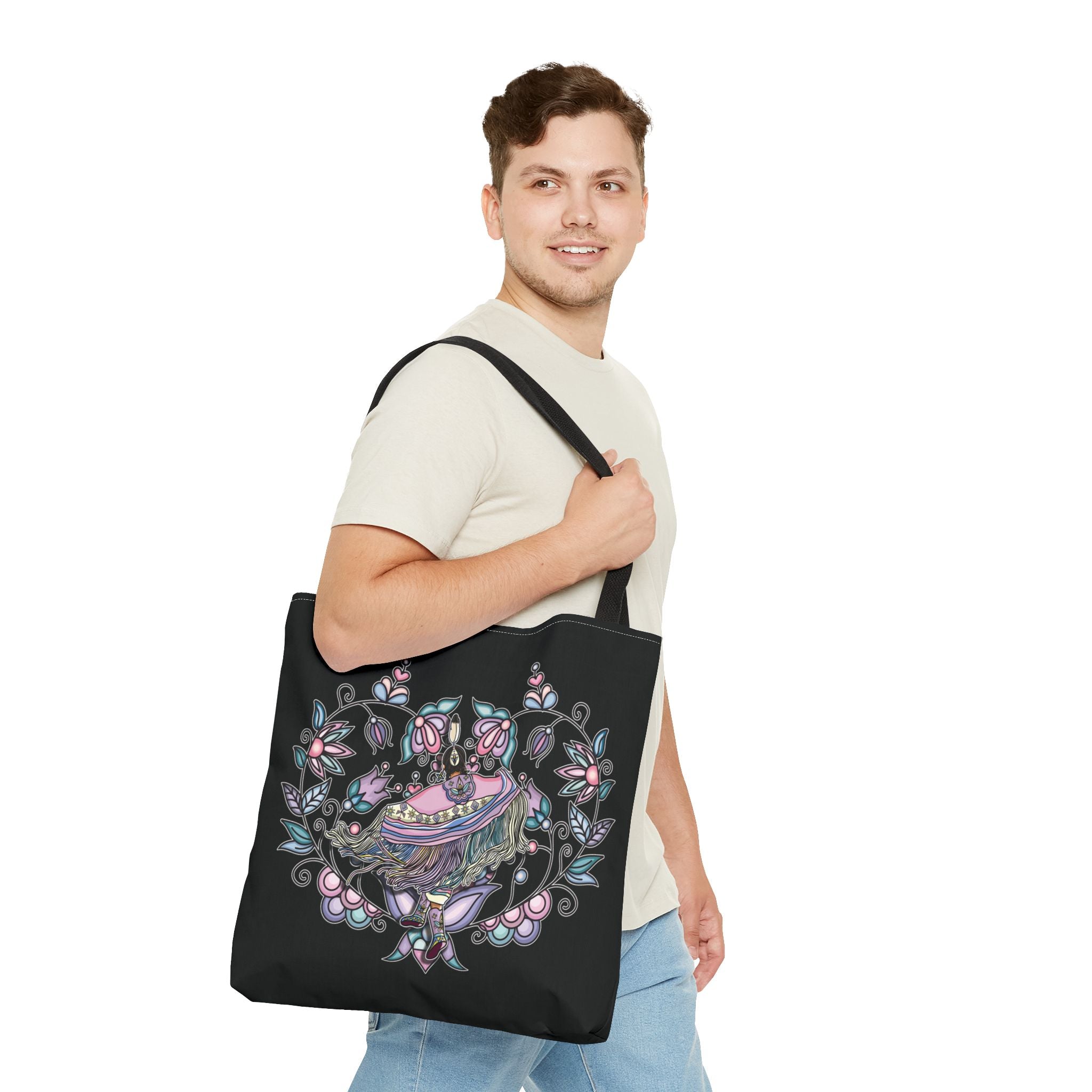 Fancy Dancer Trans BG 5 Tote Bag