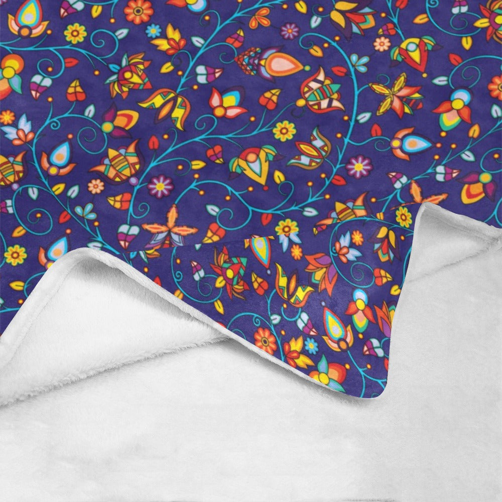 Thorny Path Blue Ultra-Soft Micro Fleece Blanket 50"x60"