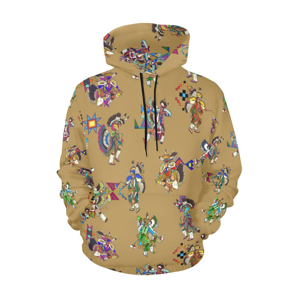 Men's Fancy Dancers Earth Hoodie for Women (USA Size)