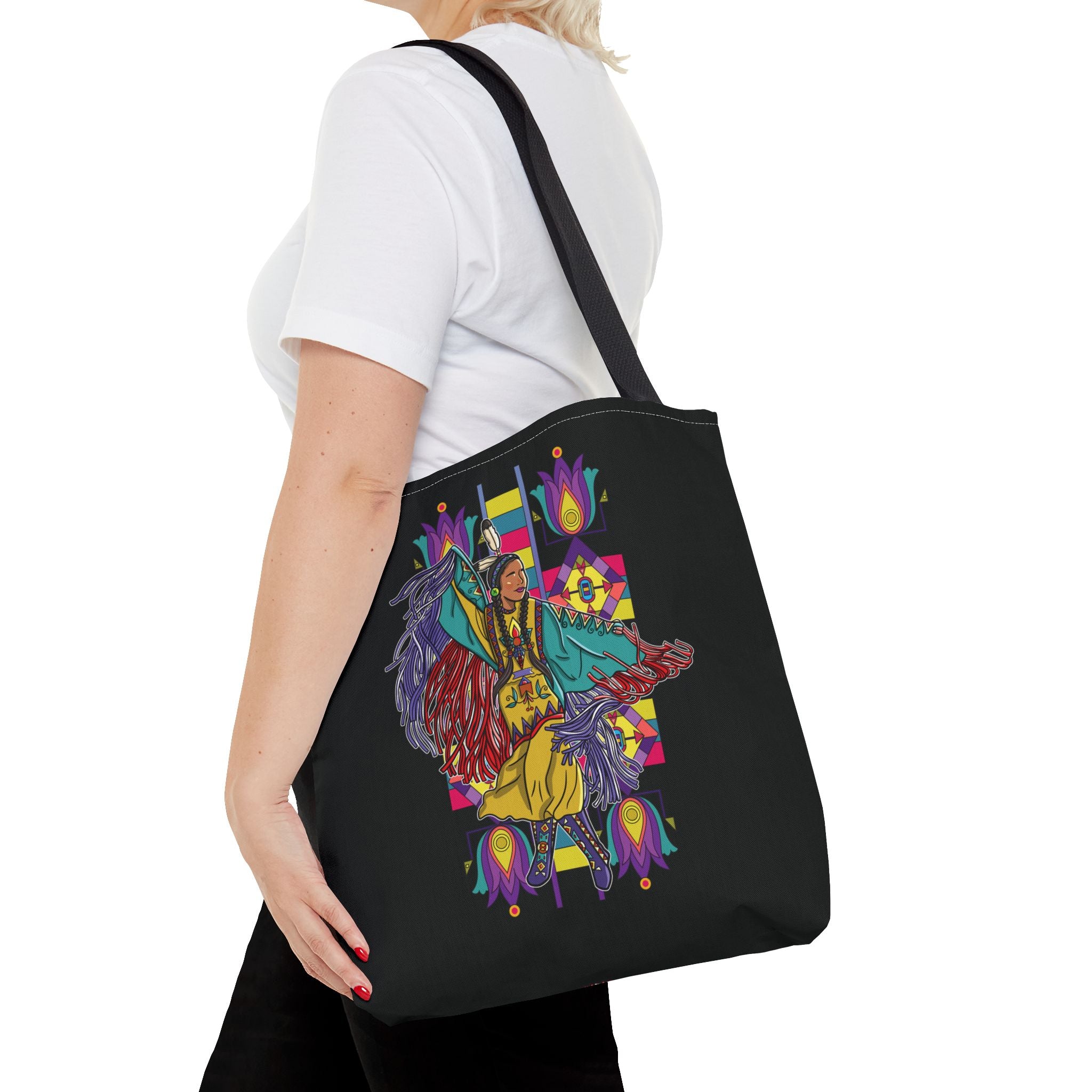 Fancy Dancer Trans BG 2 Tote Bag