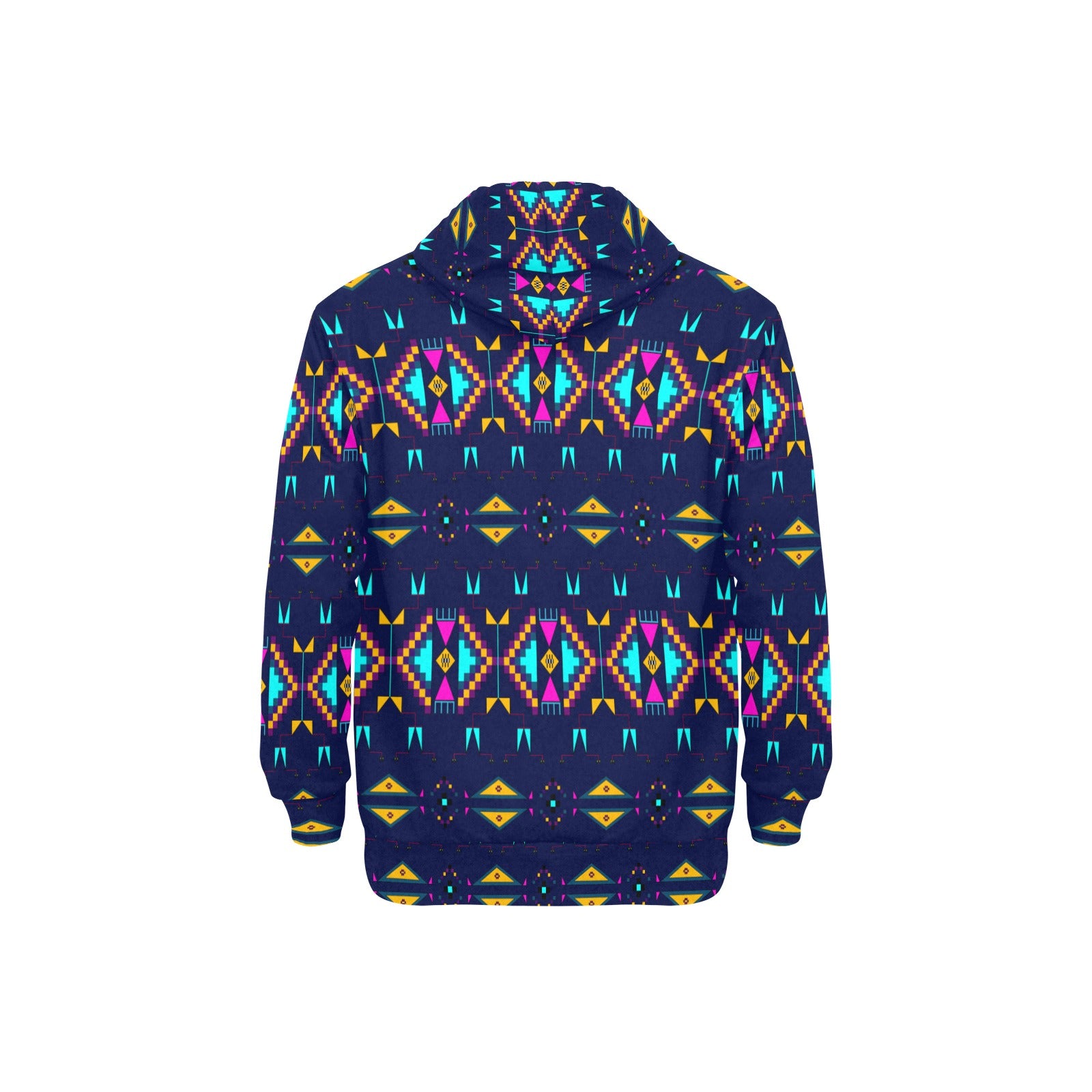 Rite of Passage Prairie Night Men's Long Sleeve Fleece Hoodie