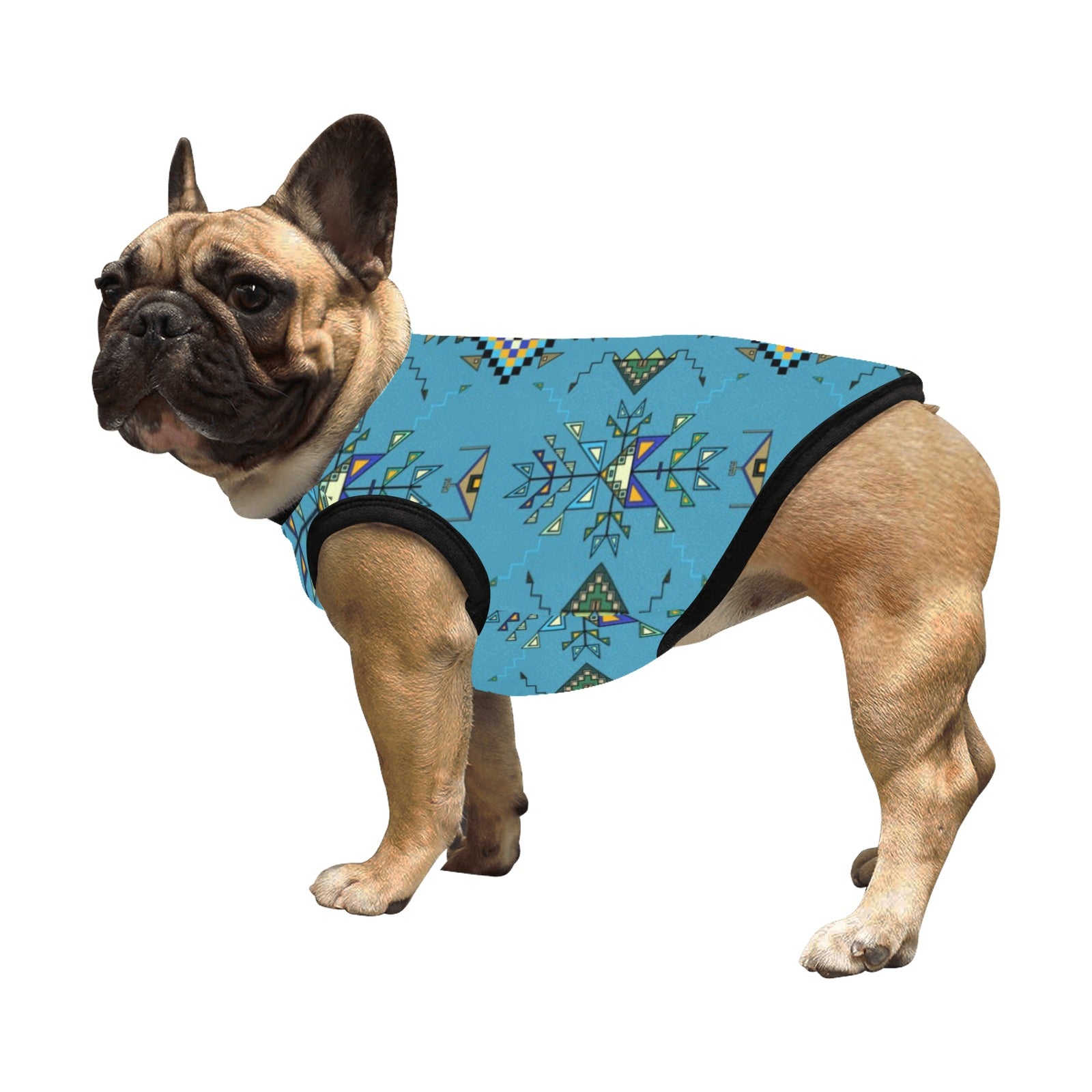 Bear Shield Blue Pet Tank Top