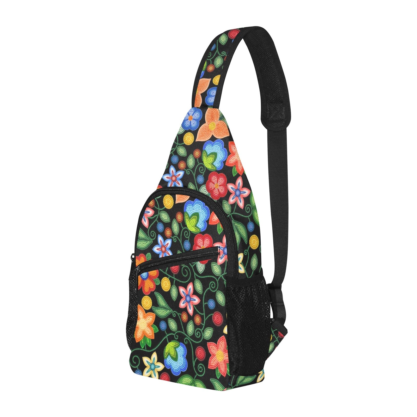 Morning Harmony Black Chest Bag