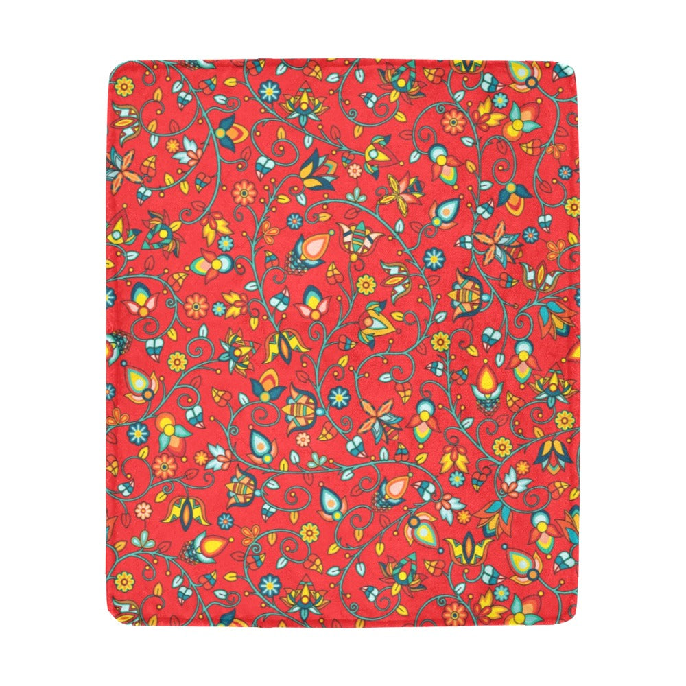 Thorny Path Red Ultra-Soft Micro Fleece Blanket 50"x60"