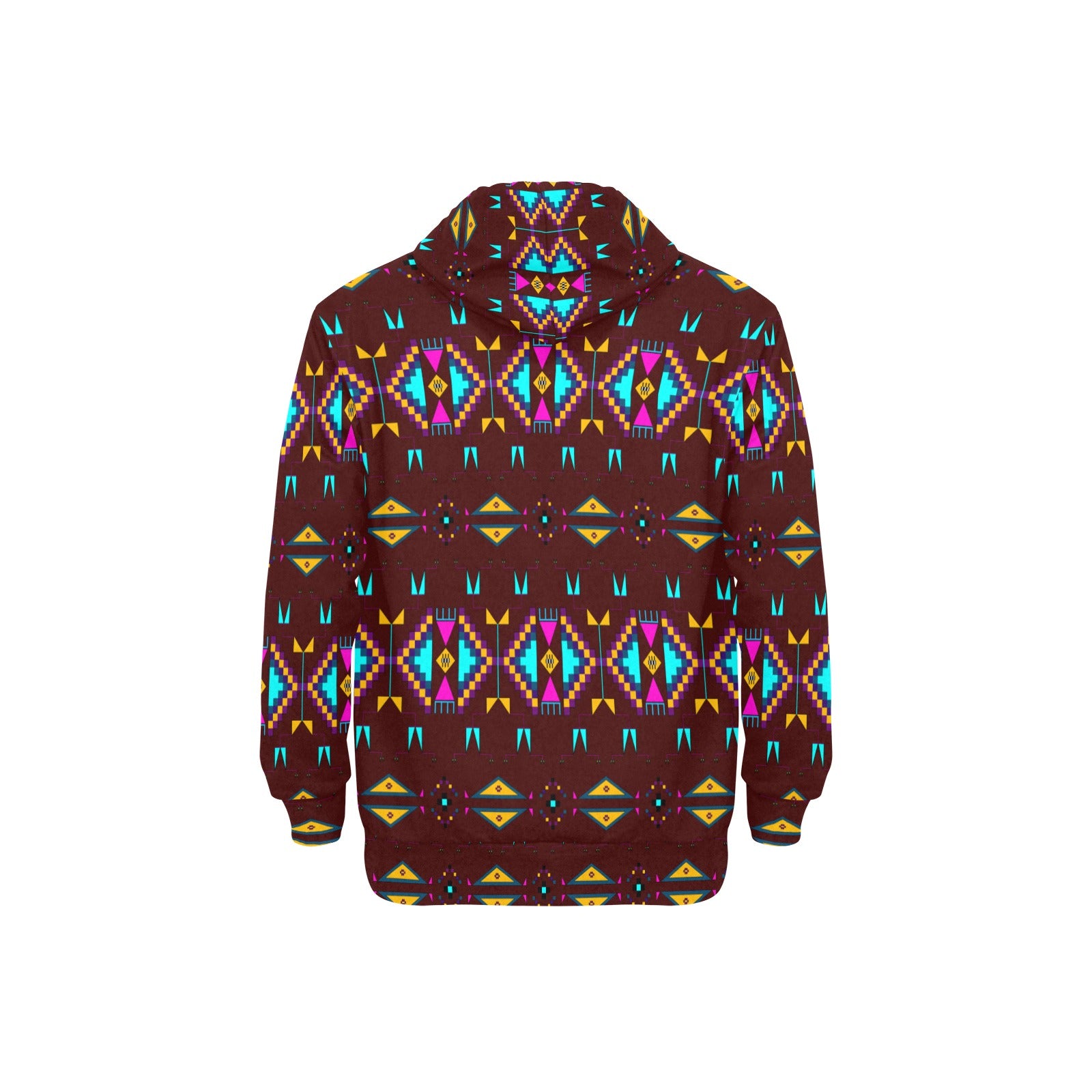Rite of Passage Pemmican Berry Men's Long Sleeve Fleece Hoodie