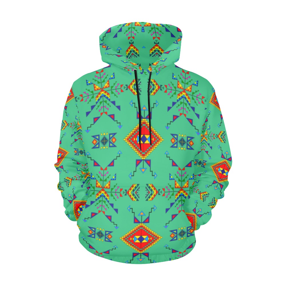 Buffalo Jump Sage Hoodie for Women (USA Size)