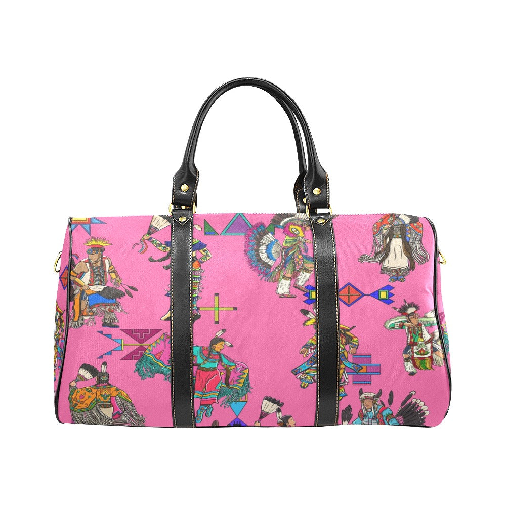 Grand Entry Dancer Pink Waterproof Travel Bag/Small