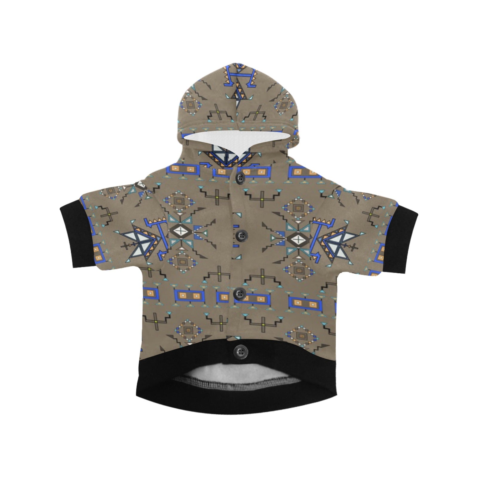 Eagle Strike Brown Pet Dog Hoodie