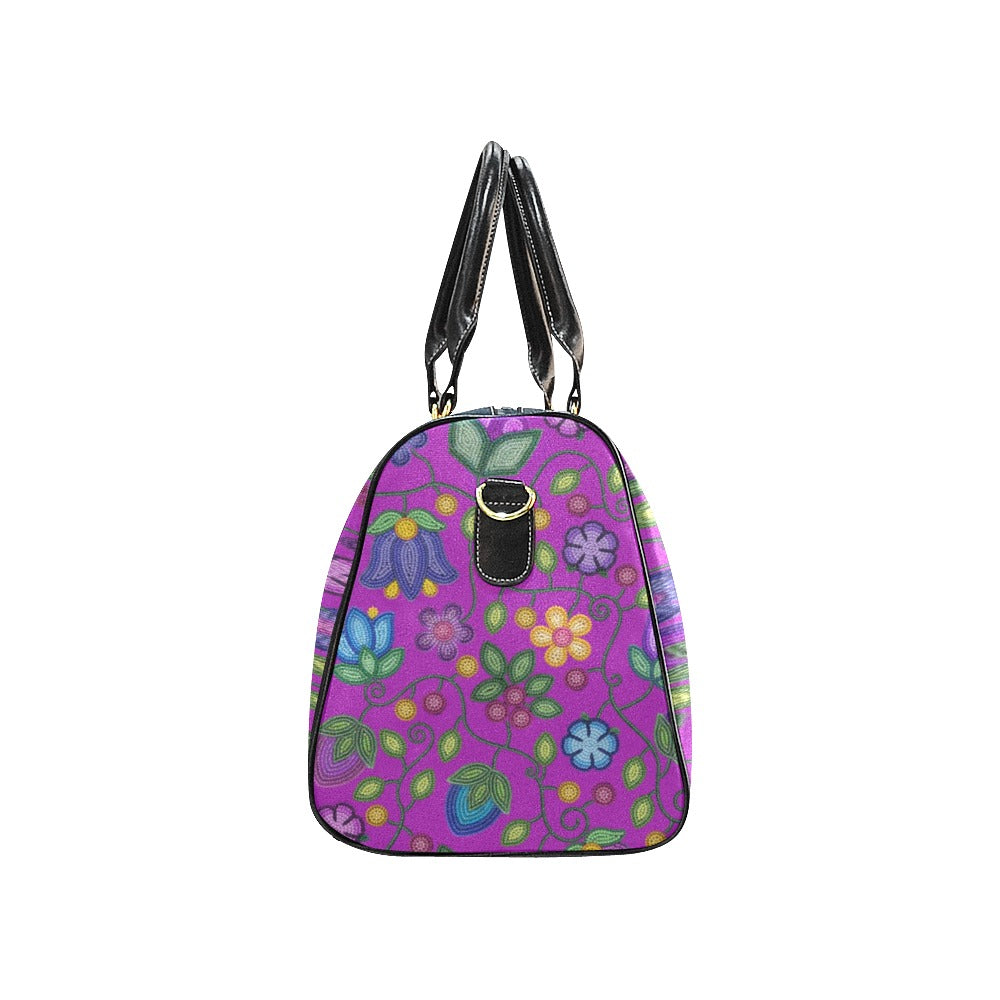 Bloom Uplift Purple Waterproof Travel Bag/Small