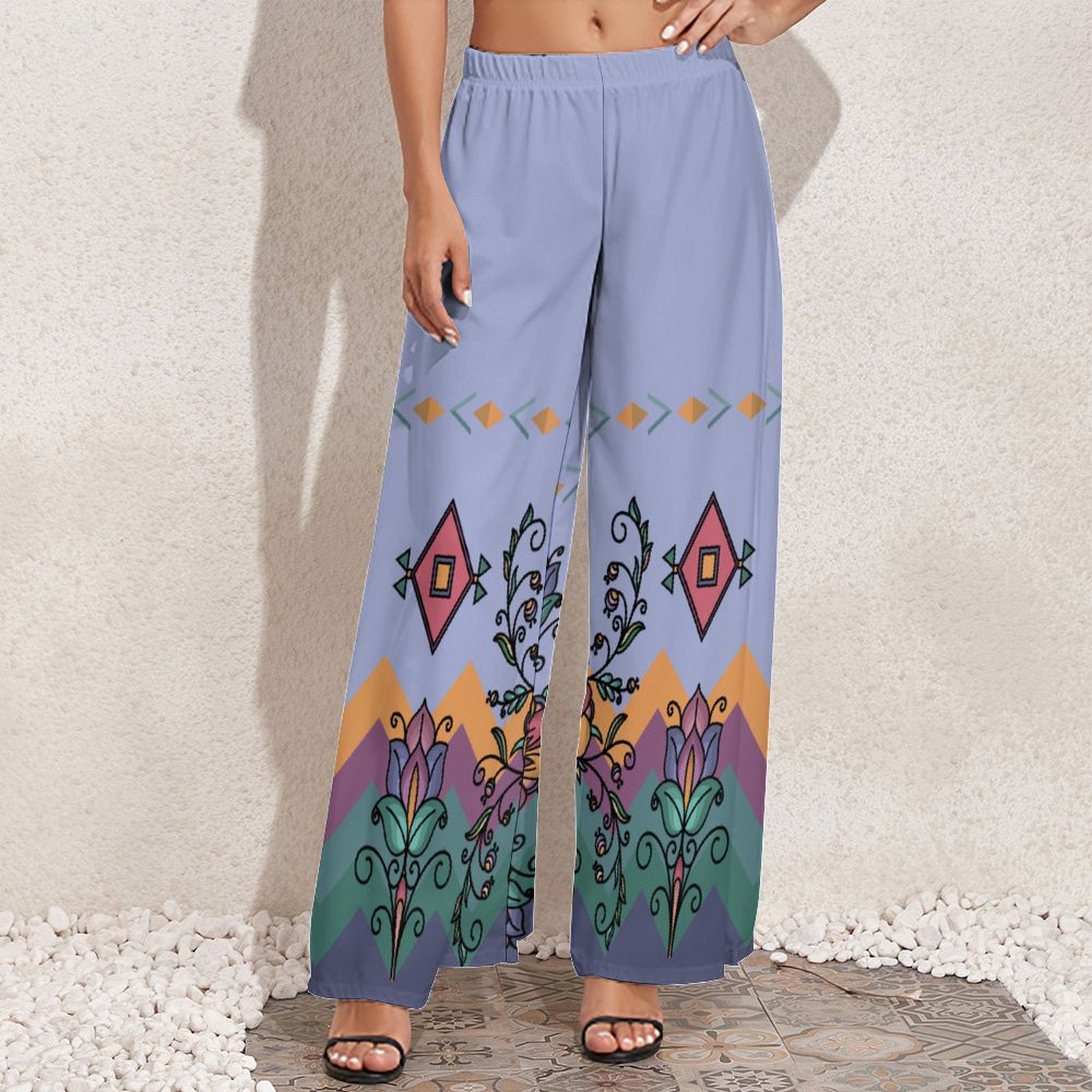 Rust and Ember Flower Song Ribbon Pant